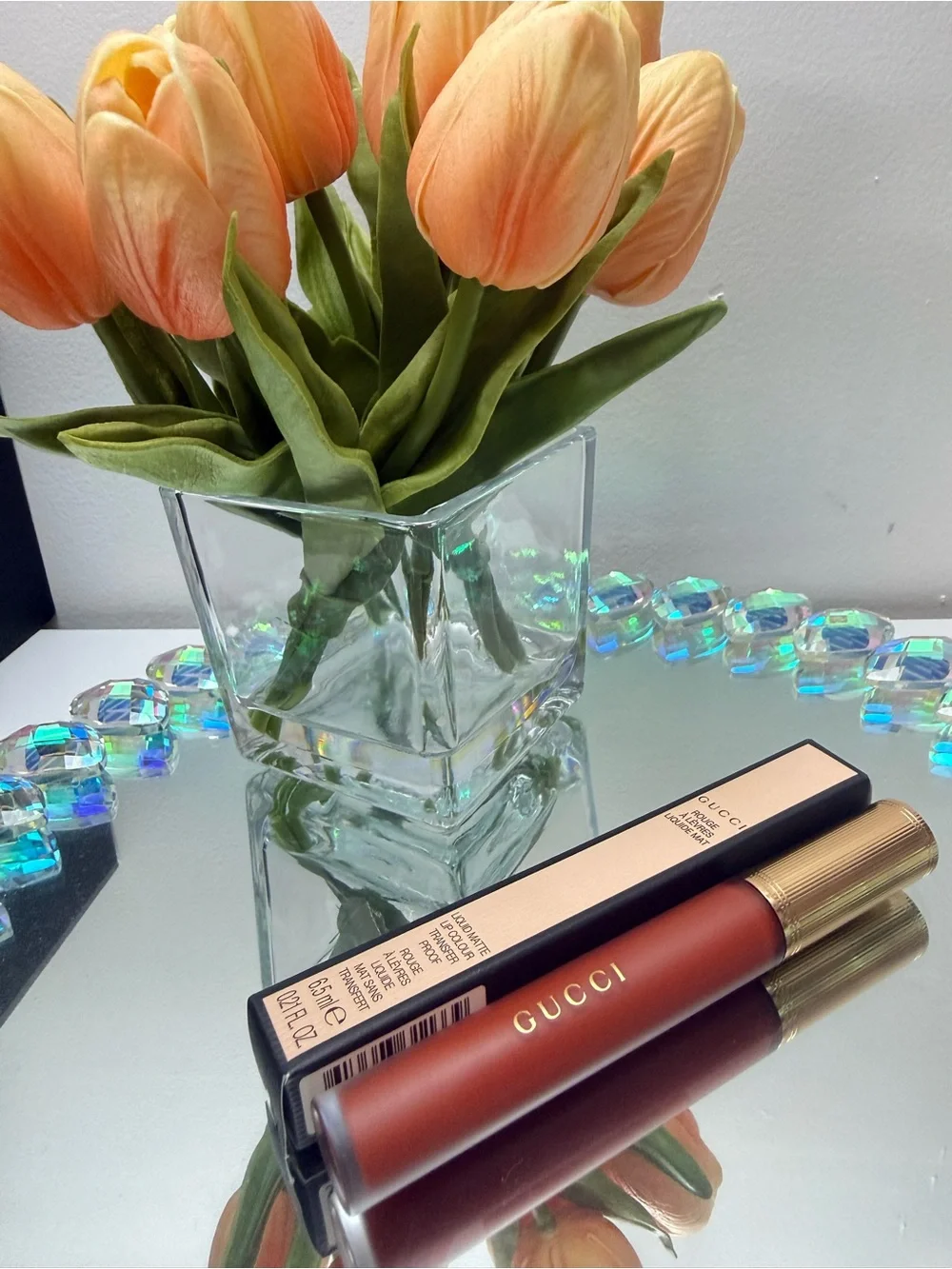 Gucci Women NEW Janet Rust 505 Matte Liquid Lipstick Designer Beauty